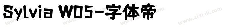 Sylvia W05字体转换